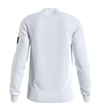 Calvin Klein Jeans Sudadera Waffle blanco