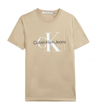Calvin Klein Jeans Core Essentials T-shirt beige