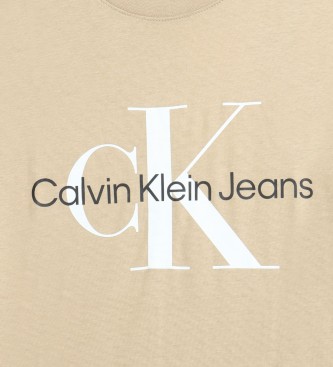 Calvin Klein Jeans Camiseta Core Essentials beige