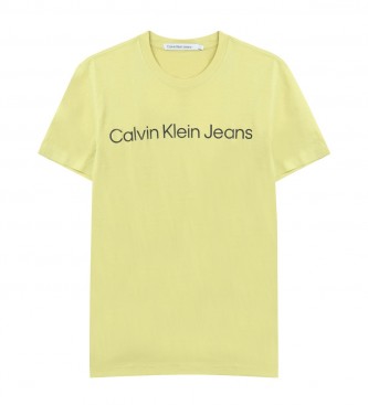 Calvin Klein Jeans T-shirt Core Essentials amarela