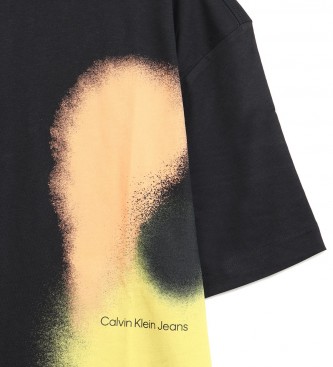 Calvin Klein Jeans T-shirt multi-couches noir