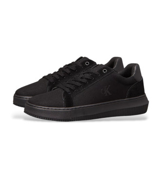 Calvin Klein Jeans Sneakers in tela spessa nera