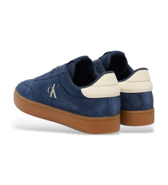 Calvin Klein Jeans Baskets en daim bleu