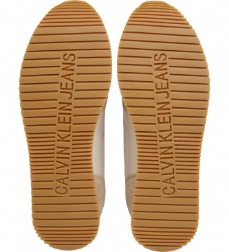 Calvin Klein Jeans Zapatillas de ante beige