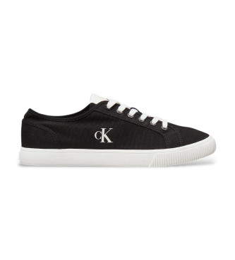 Calvin Klein Jeans Zapatillas de lona de perfil bajo negro