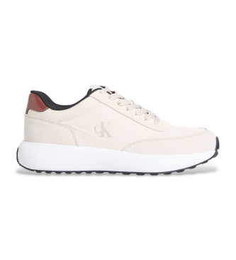 Calvin Klein Jeans Athleisure Runner Up Mix beige lderskor