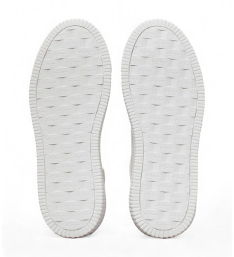 Calvin Klein Jeans Zapatillas De Piel Chunky cupsole blanco