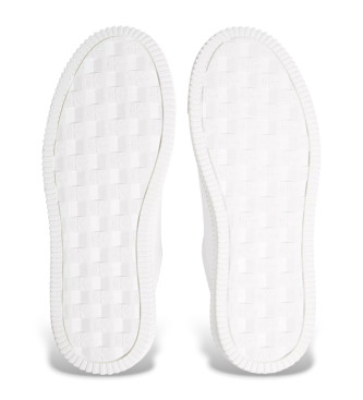 Calvin Klein Jeans Zapatillas de piel Chunky Cupsole Mono blanco