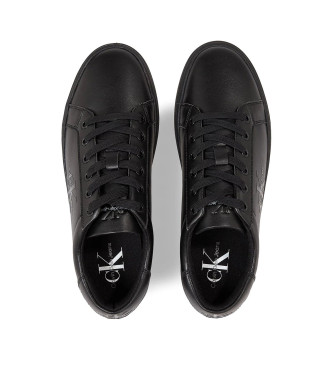 Calvin Klein Jeans Klassieke leren sportschoenen zwart