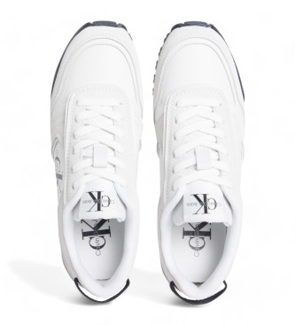 Calvin Klein Jeans Low Top leather trainers white