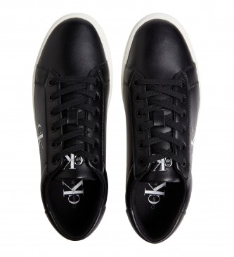Calvin Klein Jeans Recycled Leather Sneakers black