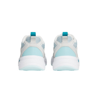 Calvin Klein Jeans Sneaker Retro Tennis in pelle blu