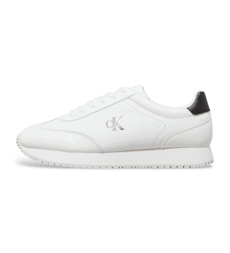 Calvin Klein Jeans Runner Lace-Up trningssko i lder, hvid