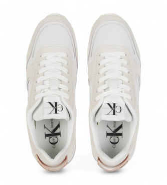 Calvin Klein Jeans Toothy lder sneakers vit