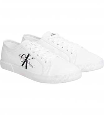 Calvin Klein Jeans Sneaker Monaco in tela bianca