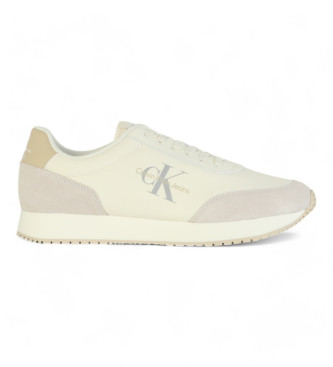 Calvin Klein Jeans Scarpe da ginnastica runner retr beige