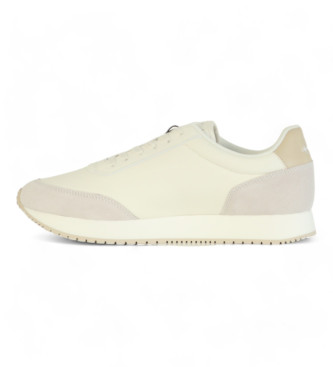 Calvin Klein Jeans Retro Runner beige sportschoenen