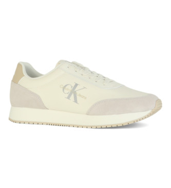 Calvin Klein Jeans Baskets Retro Runner beiges