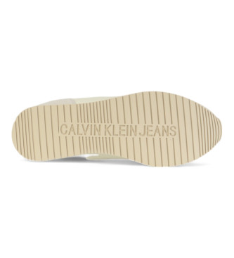 Calvin Klein Jeans Baskets Retro Runner beiges