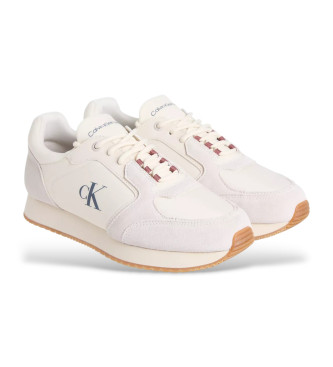 Calvin Klein Jeans Sapatilhas Retro Runner MG bege