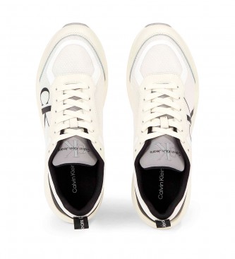 Calvin Klein Jeans Sapatos de tnis Retro brancos