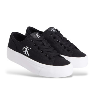 Calvin Klein Jeans Trainers Vulc Flatform Laag zwart