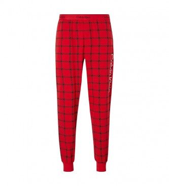 Calvin Klein Calças Pyjama 000QS6768EVGM vermelho