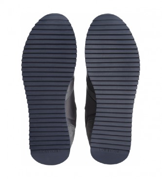 Calvin Klein Sneakers à lacets en cuir mélangé HM0HM00315 gris, bleu