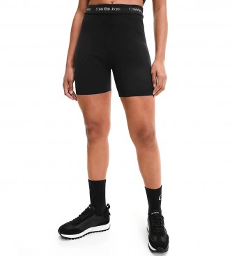 Calvin Klein Mallas De Ciclista Con Cinturilla Con Logo negro
