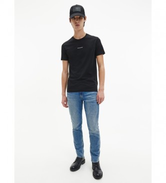 Calvin Klein Micro Branding Essentials T-shirt black