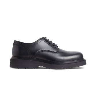 Calvin Klein Mocassins en cuir Derby noir