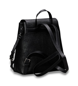 Calvin Klein Sac  dos avec rabat noir