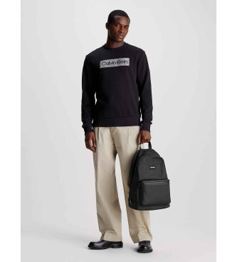 Calvin Klein Okrągły plecak czarny