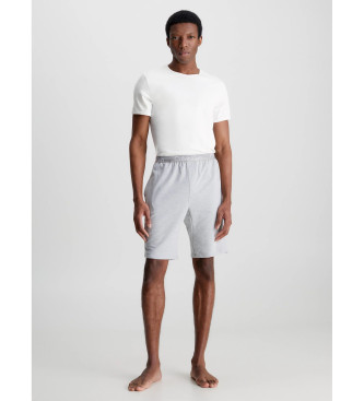 Calvin Klein Pack 2 white Crew short sleeve t-shirts 