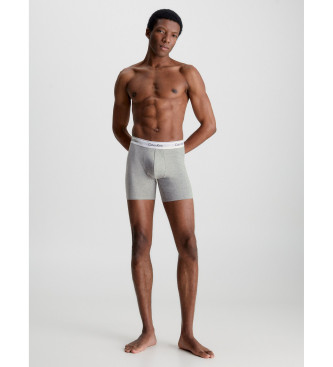 Calvin Klein Confezione da 3 boxer lunghi - Modern Cotton nero, bianco, grigio