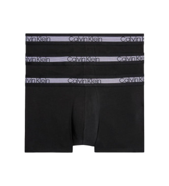 Calvin Klein Pacote de 3 Boxers Tronco preto