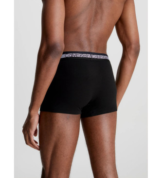 Calvin Klein Pack de 3 Boxers Trunk noir