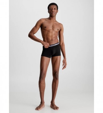 Calvin Klein Pack 3 Boxers Cooling preto 