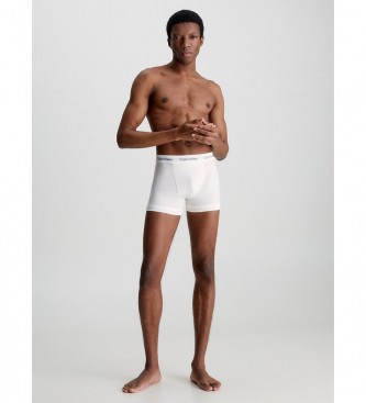 Calvin Klein Pack 3 Bóxers Cotton Stretch blanco