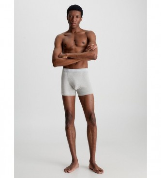 Calvin Klein Confezione da 3 boxer elasticizzati in cotone grigio