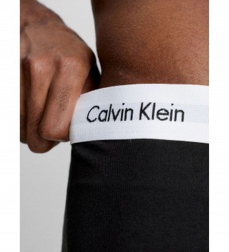 Calvin Klein Lot de 3 boxers en coton extensible noir