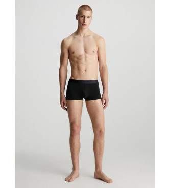 Calvin Klein 3-pack lgbyxade shorts svart