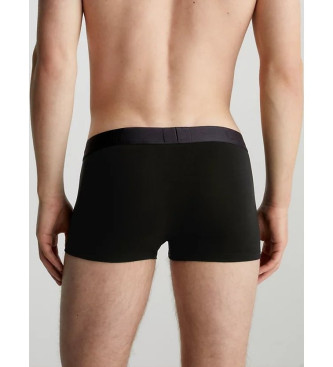 Calvin Klein Pack 3 Bxers de Tiro Bajo negro