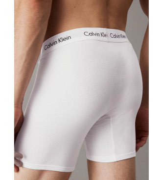 Calvin Klein Pakiranje 3 dolgih belih bokseric 