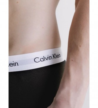 Calvin Klein Pack 3 lange Boxershorts grau, wei