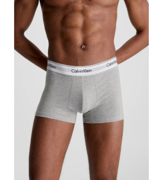 Calvin Klein Pack 3 Boxers - Modern Katoen wit, grijs, zwart