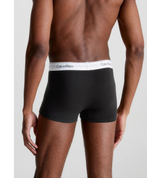 Calvin Klein Pack 3 Boxers - Algodo moderno branco, cinzento, preto