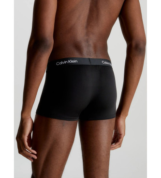 Calvin Klein Pack 3 Laag uitgesneden boxers zwart