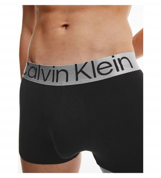 Calvin Klein Confezione 3 baule bianco, grigio, nero b xers