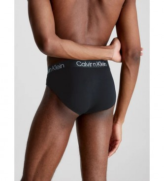 Calvin Klein 3 paketi hlačk Modern Structure črne, bele, sive